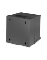 DIGITUS 10inch 6U wall mounting cabinet SOHO PRO 325 x 315 x 300mm Kolor: CZARNY - nr 18