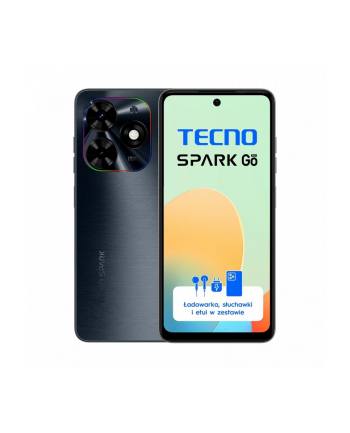 tecno Smartfon Spark GO 2024 BG6 64+4 Gravity Black