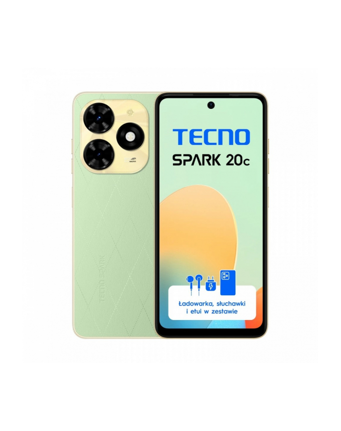 tecno Smartfon Spark 20C BG7n 128+8 Zielony główny