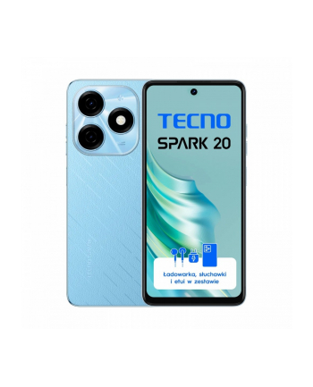tecno Smartfon Spark 20 KJ5n 256+8 Niebieski