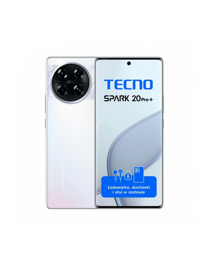 tecno Smartfon Spark 20 PRO+ KJ7 256+8 Lunar Frost główny