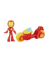 Hasbro Marvel Spidey and His Amazing Friends - Iron Man Action Figure ' Motorcycle Toy Figure - nr 7