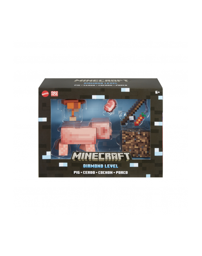 Mattel Minecraft Diamond Level Pig (14 cm) główny