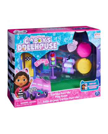 spinmaster Spin Master Gabby's Dollhouse Deluxe Room - Purr-ific Play Room, Backdrop