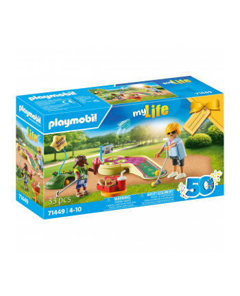 PLAYMOBIL 71449 City Life Mini Golf, construction toy