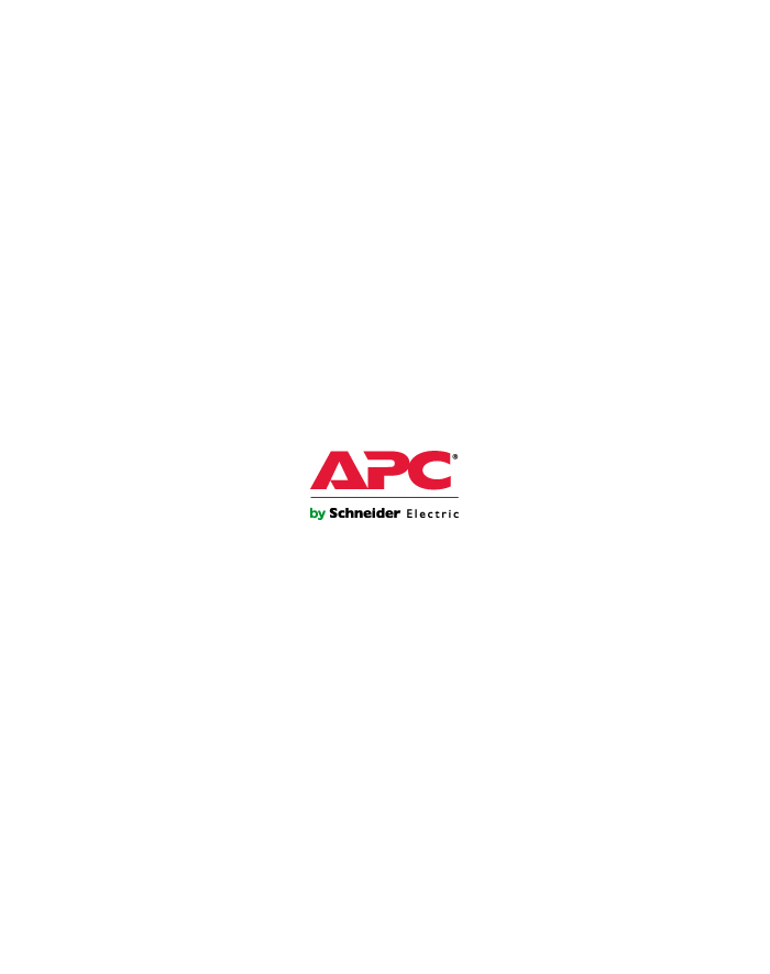 APC Scheduled Assembly Service 5X8 for InRow RD10 kW Water/Glycol and Air cooled główny