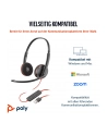 hp inc. HP Poly Blackwire 3220 Stereo USB-C Black Headset +USB-C/A Adapter Bulk - nr 15