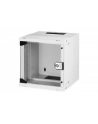 DIGITUS 10inch 6U wall mounting cabinet SOHO PRO 325 x 315 x 300mm grey - nr 34