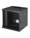 DIGITUS 10inch 6U wall mounting cabinet SOHO PRO 325 x 315 x 300mm Kolor: CZARNY - nr 21