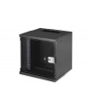 DIGITUS 10inch 6U wall mounting cabinet SOHO PRO 325 x 315 x 300mm Kolor: CZARNY - nr 8