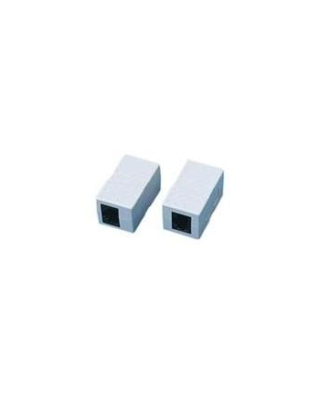 APC C RJ45F/RJ45F, WHITE, IN LINE COUPLER, CAT 5, RJ45F/RJ45F