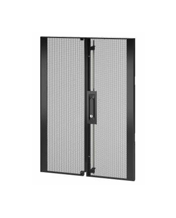 APC NetShelter SX 18U 600mm Wide Perforated Split Doors Black