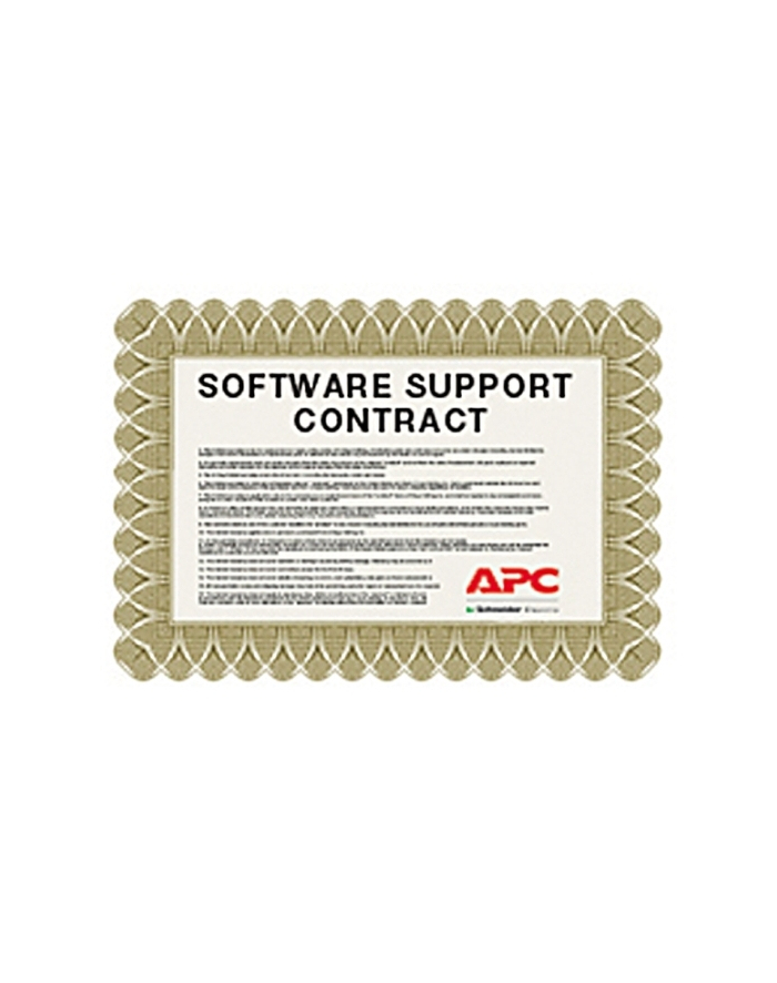APC EcoStruxure IT Advisor 1 Year software support 10 racks główny