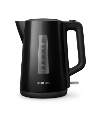 Philips | Czajnik | HD9318/20 | Elektryczny | 2200 W | 1,7 l | Tworzywo sztuczne | Podstawa obczerwonyowa 360° | Czarny