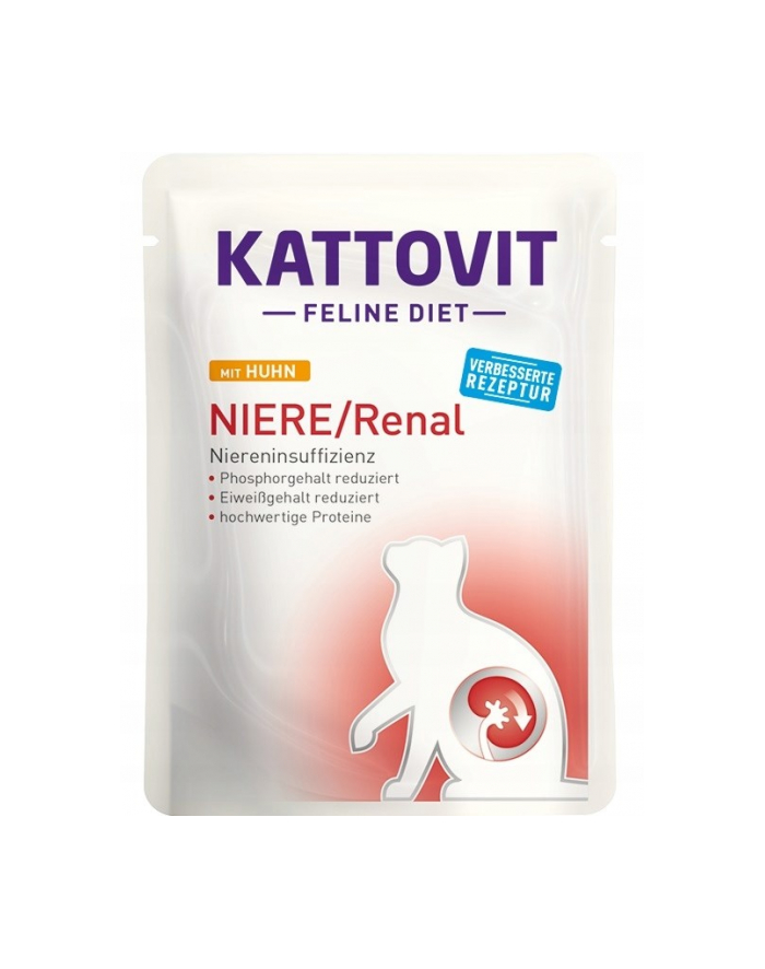 KATTOVIT NIERE/RENAL Kurczak 85g dla kota główny