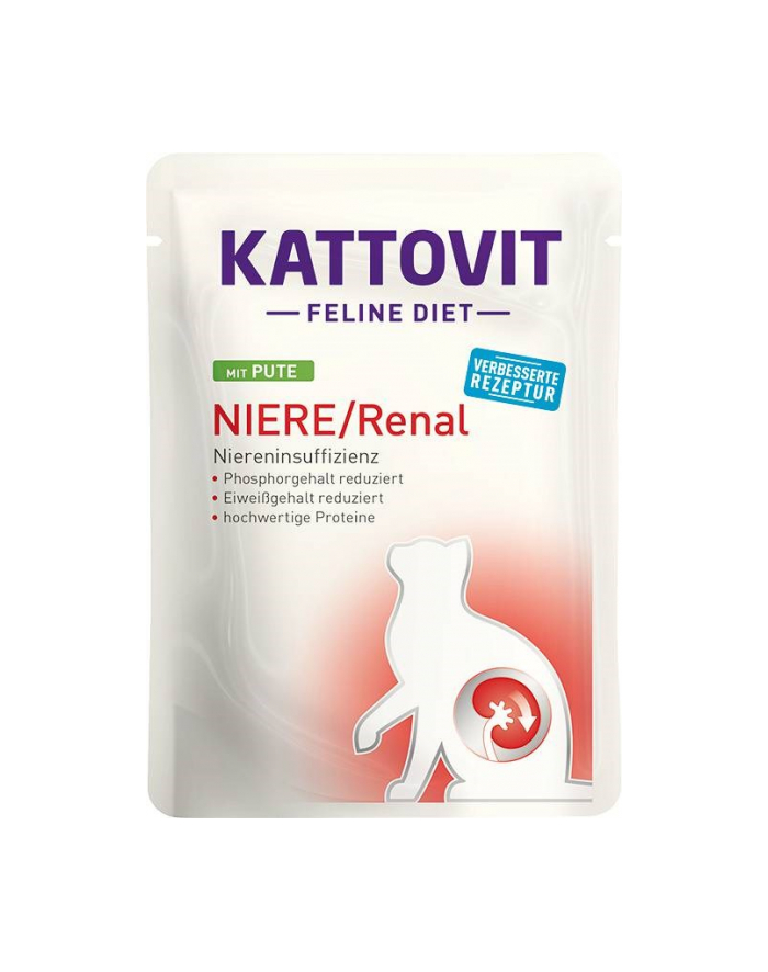 KATTOVIT NIERE/RENAL Indyk 85g dla kota główny