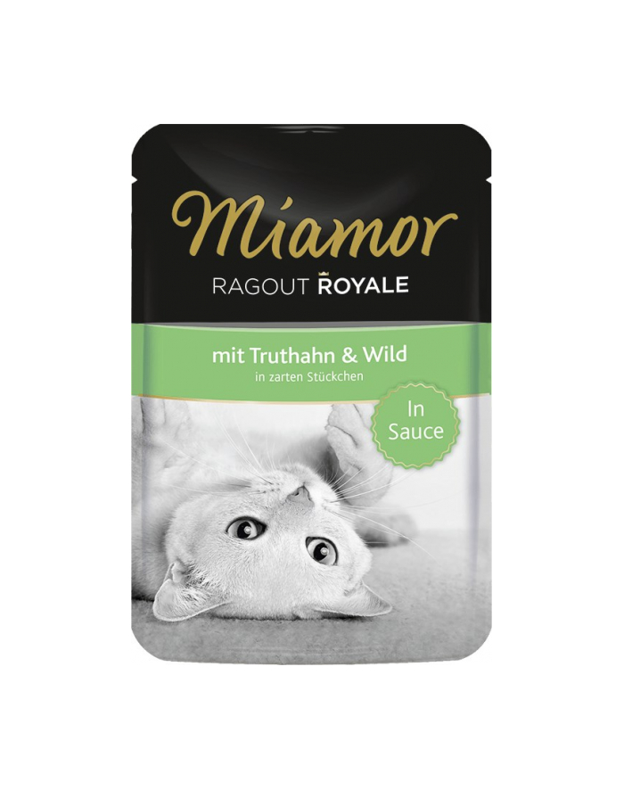MIAMOR Ragout Royale smak: indyk z dziczyzną w sosie - saszetka 100g główny