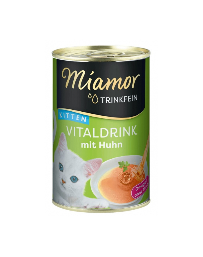 MIAMOR VITALDRINK z Kurczakiem 135ml napój dla kociąt główny