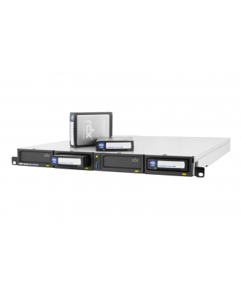 tandberg data Overland-Tandberg RDX QuikStation 4 RM, 4-Bay, 4x 1Gb Ethernet, removable disk array, 1U rackmount