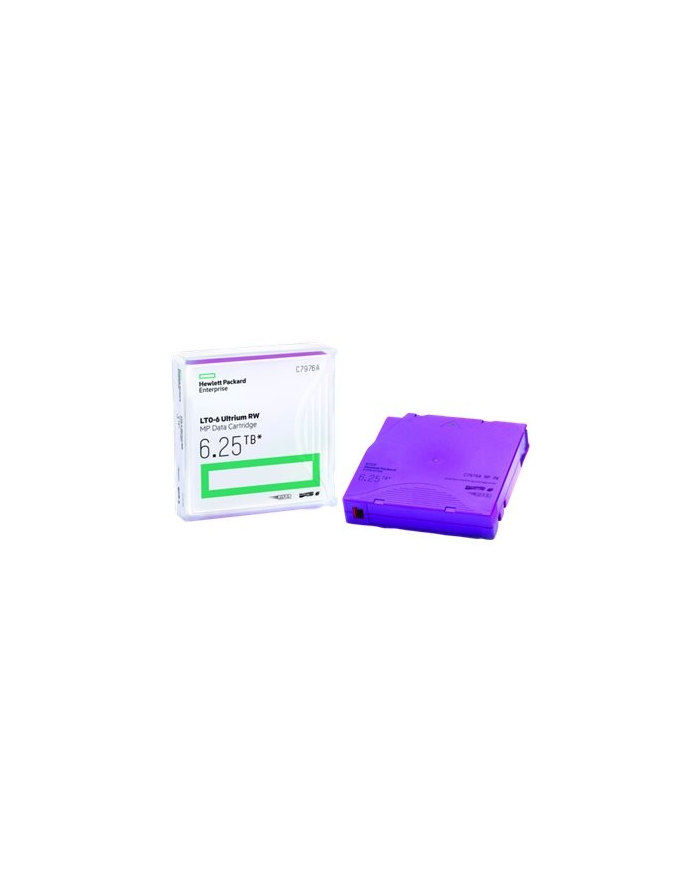high peak HPE LTO-6 Ultrium 625TB RW Data Tape główny