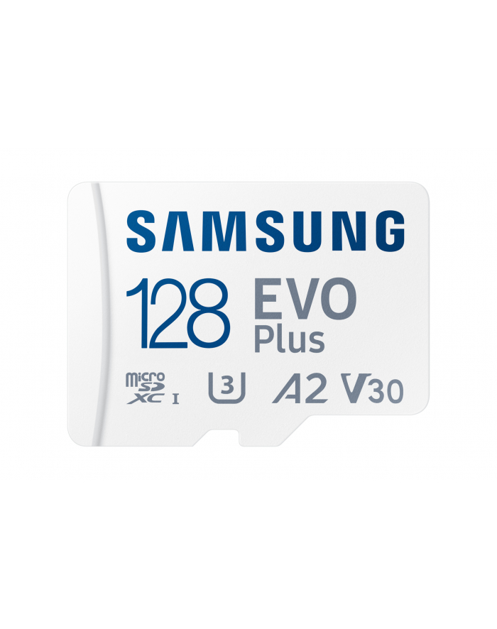 SAMSUNG EVO PLUS microSD 128GB 2024 incl. SD Adapter memory card UHS-I U3 Full HD and 4K UHD 160 MB/s read główny