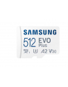 SAMSUNG EVO PLUS microSD 512GB 2024 incl. SD Adapter memory card UHS-I U3 Full HD and 4K UHD 160 MB/s read - nr 1