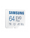 SAMSUNG EVO PLUS microSD 64GB 2024 incl. SD Adapter memory card UHS-I U3 Full HD and 4K UHD 160 MB/s read - nr 12