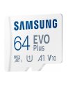 SAMSUNG EVO PLUS microSD 64GB 2024 incl. SD Adapter memory card UHS-I U3 Full HD and 4K UHD 160 MB/s read - nr 18