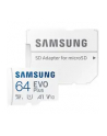 SAMSUNG EVO PLUS microSD 64GB 2024 incl. SD Adapter memory card UHS-I U3 Full HD and 4K UHD 160 MB/s read - nr 12