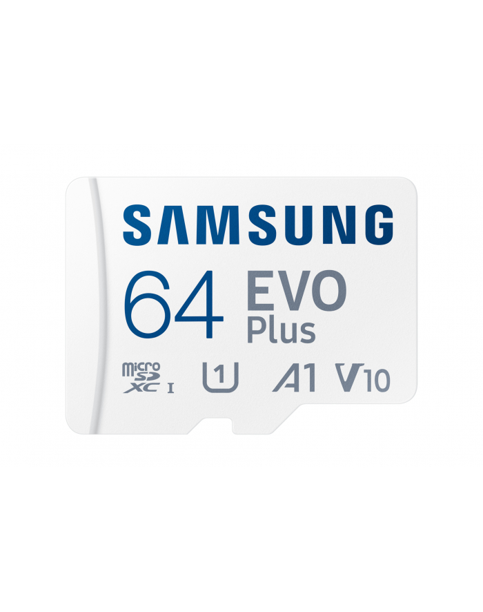 SAMSUNG EVO PLUS microSD 64GB 2024 incl. SD Adapter memory card UHS-I U3 Full HD and 4K UHD 160 MB/s read główny