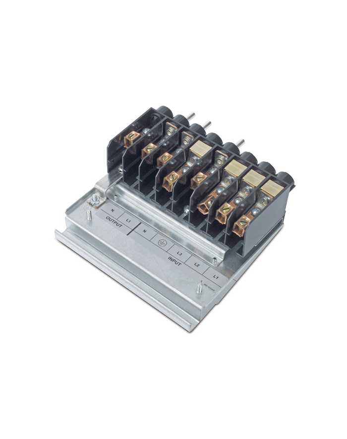 APC Symmetra LX Input Output wiring tray 230V główny