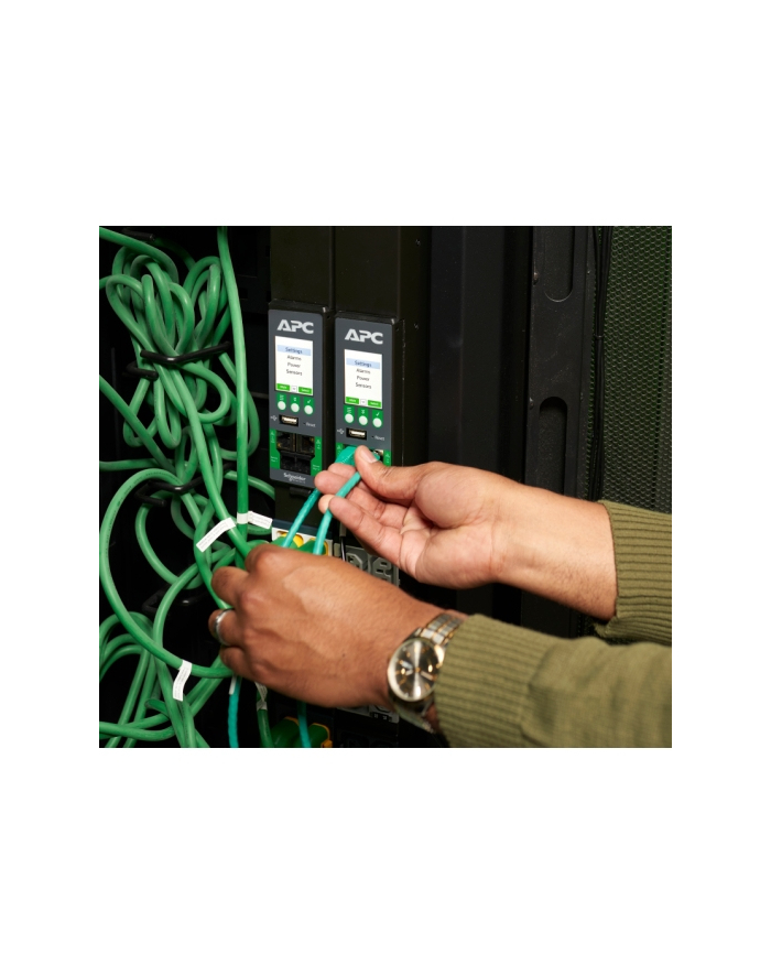 APC NetShelter Rack PDU Advanced Metered 11.5kW 3PH 415V 20A 520P6 42 Outlet główny