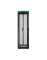 APC Easy Rack 600mm/42U/800mm with Roof Side panel castors feet and 4 Brackets No Bottom Kolor: CZARNY - nr 8