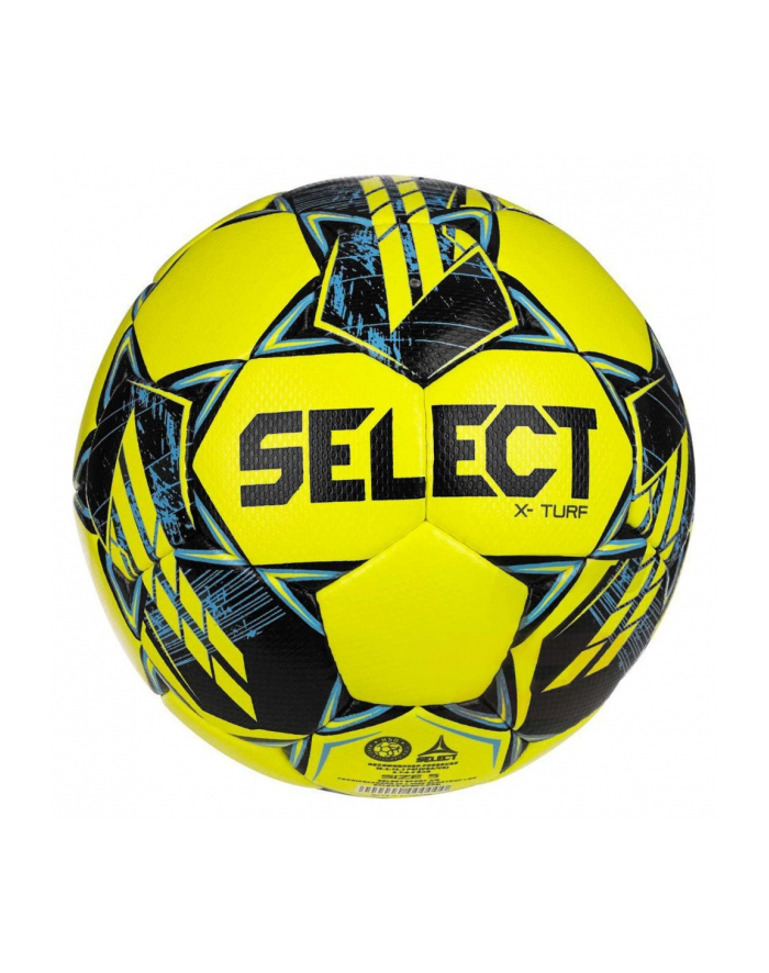Piłka nożna Select X-Turf 5 v23 FIFA Basic żółto-niebieska 17785 główny