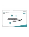 no name USB-C 4 PORT HUB/4X USB-C - nr 17