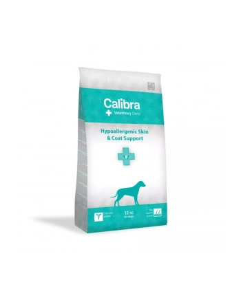 CALIBRA Veterinary Diets Hypoallergenic Skin 'amp; Coat Support - karma dla psa - 12 kg