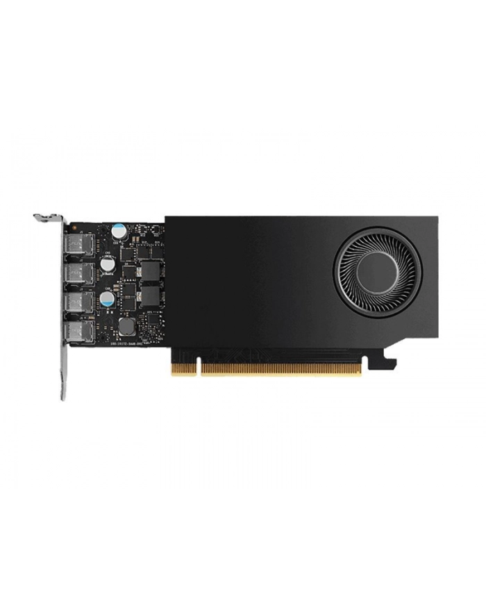 pny technologies PNY NVIDIA A400 4GB GDDR6 64-bit, Low Profile, PCIe 40 x8, Single slot, 4 x Mini DisplayPort 14a, 50W, LP bracket, 4 x mDP to DP adapter, retial główny