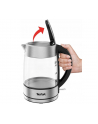 TEFAL | Czajnik | KI772D | Elektryczny | 2400 W | 1,7 l | Szkło | Podstawa obczerwonyowa 360° | Stal nierdzewna/Czarny - nr 10