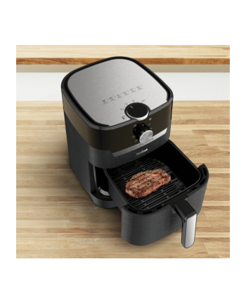 TEFAL | EY501815 | Frytownica Łatwe smażenie i grillowanie | Moc 1550 W | Pojemność 4,2 L | Czarny