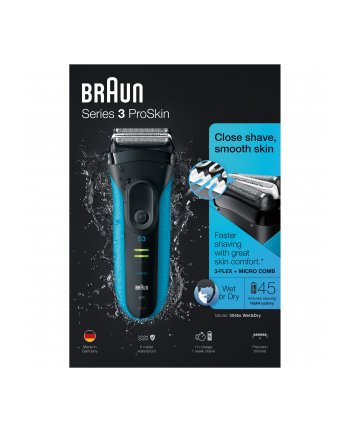 Golarka do brody Braun Series 3 3045s (kolor czarny)