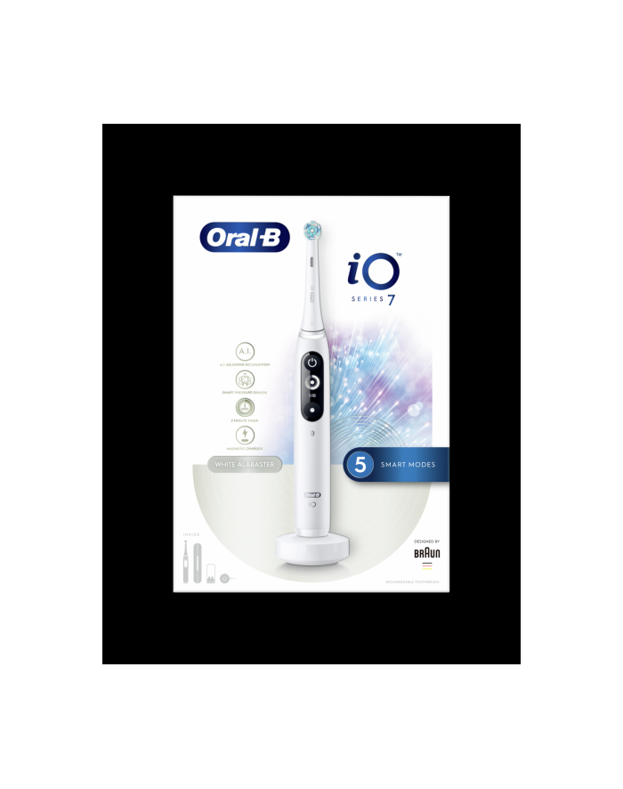 Braun Oral-b io7 Kolor: BIAŁY główny