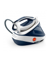 tefal Stacja parowa Pro Express | GV9712E0 | 3000 W | 1,2 L | 7,7 bara | Automatyczne wyłączanie | Funkcja pary w pionie | Funkcja Calc-clean | Biały/Niebieski - nr 1
