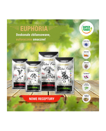 BIOFEED Euphoria G-F psy SMALL'amp;MID jagnięcina 2kg