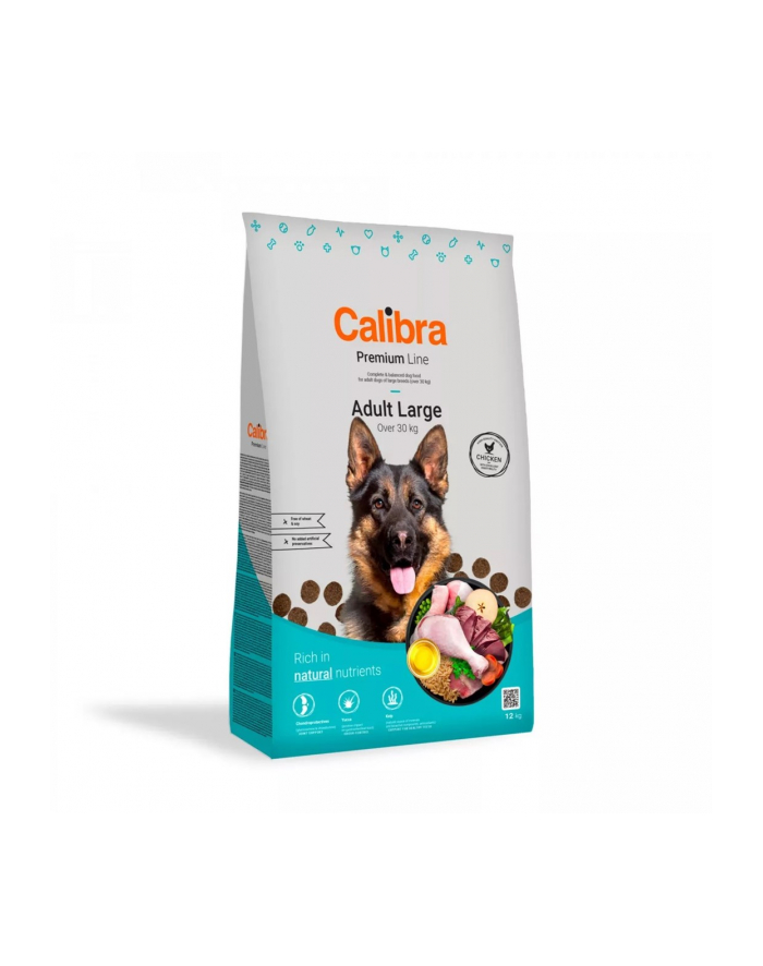 CALIBRA DOG PREMIUM Adult Large kurczak - karma dla psa 12 kg główny