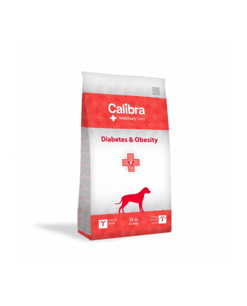 CALIBRA Veterinary Diets Diabetes /Obesity - karma dla psa - 12 kg