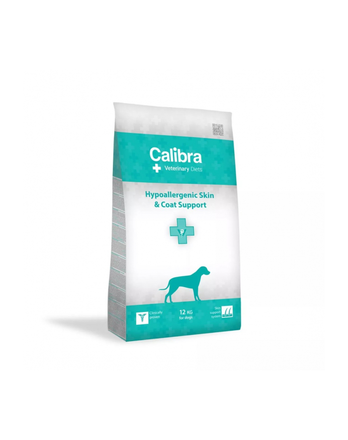 CALIBRA Veterinary Diets Hypoallergenic  Skin 'amp; Coat Support - karma dla psa - 12 kg główny