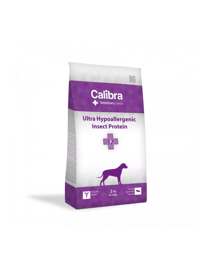 CALIBRA Veterinary Diets Ultra Hypoallergenic Insect - sucha karma dla psa - 2 kg główny