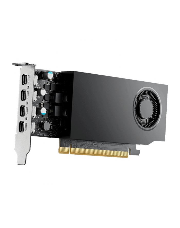 pny technologies PNY NVIDIA A400 4GB GDDR6 64-bit, Low Profile, PCIe 40 x8, Single slot, 4 x Mini DisplayPort 14a, 50W, LP bracket, 4 x mDP to DP adapter, retial główny