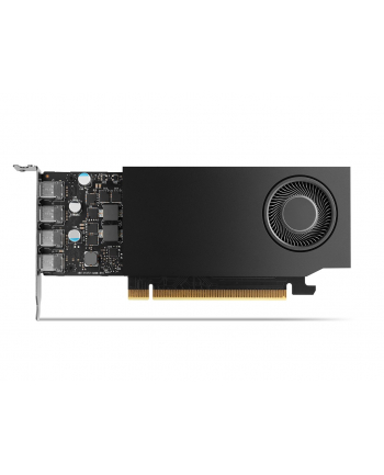 pny technologies PNY NVIDIA A1000 8GB GDDR6 128-bit, Low Profile, PCIe 40 x8, Single slot, 4 x Mini DisplayPort 14a, 50W, LP bracket, small box