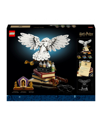 lego Klocki Harry Potter 76391 Ikony Hogwartu - Hedwiga  (edycja kolekcjonerska)